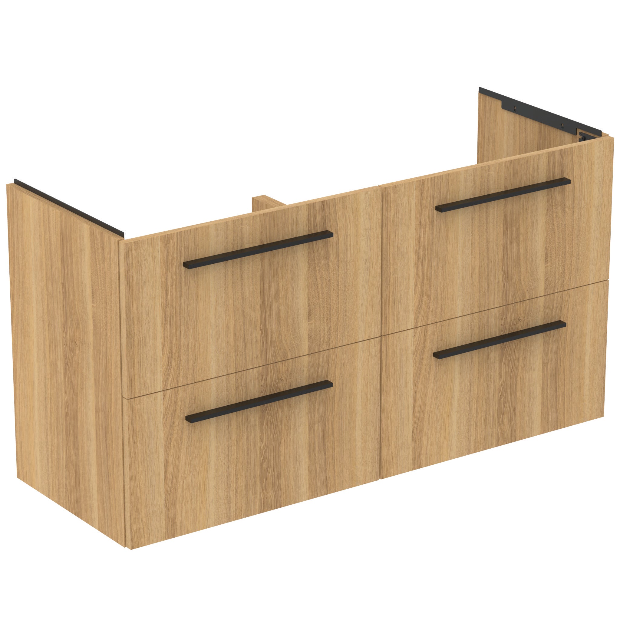 i.life A 120cm vanity unit, 4 drawers