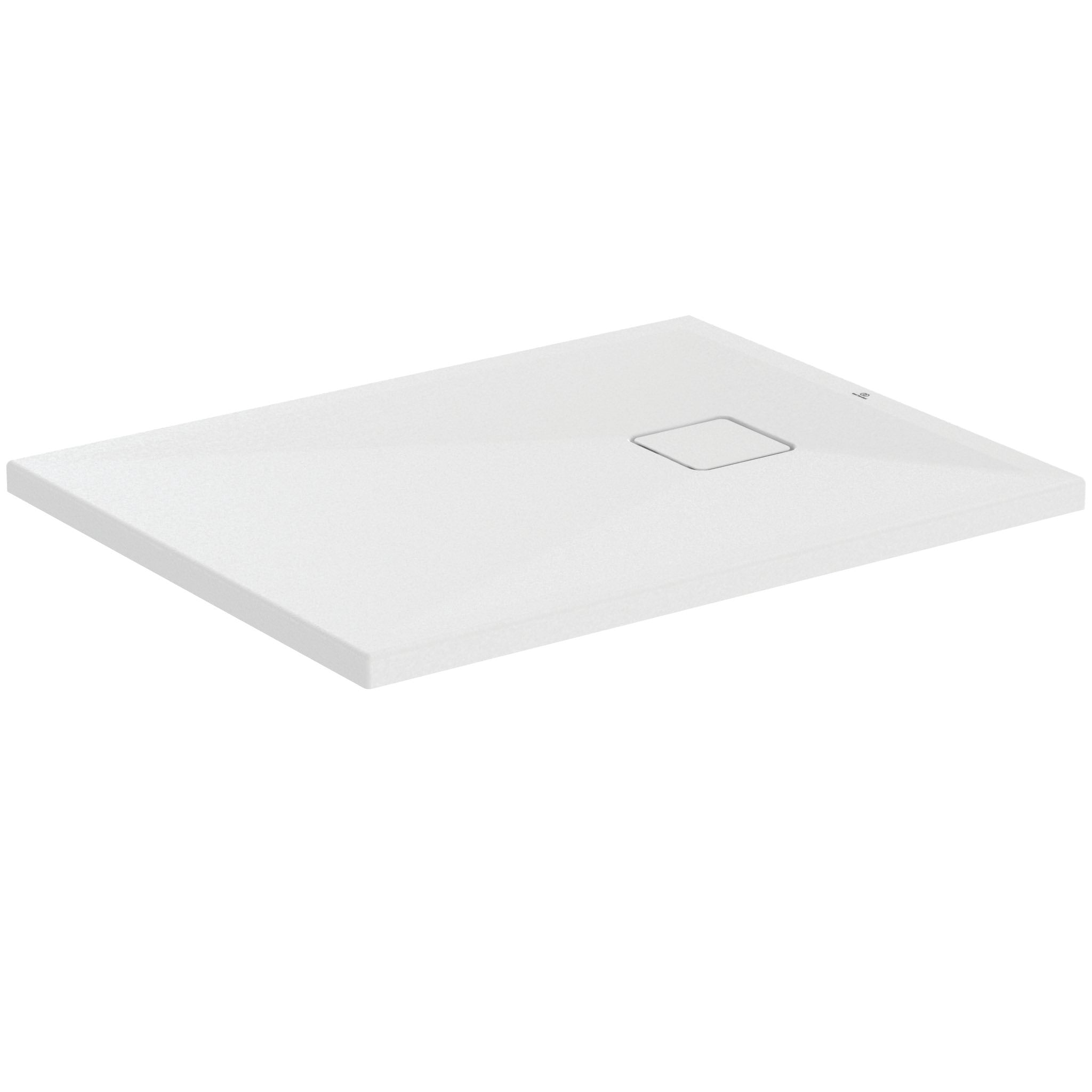 UltraFlat Evo square shower tray - silk white