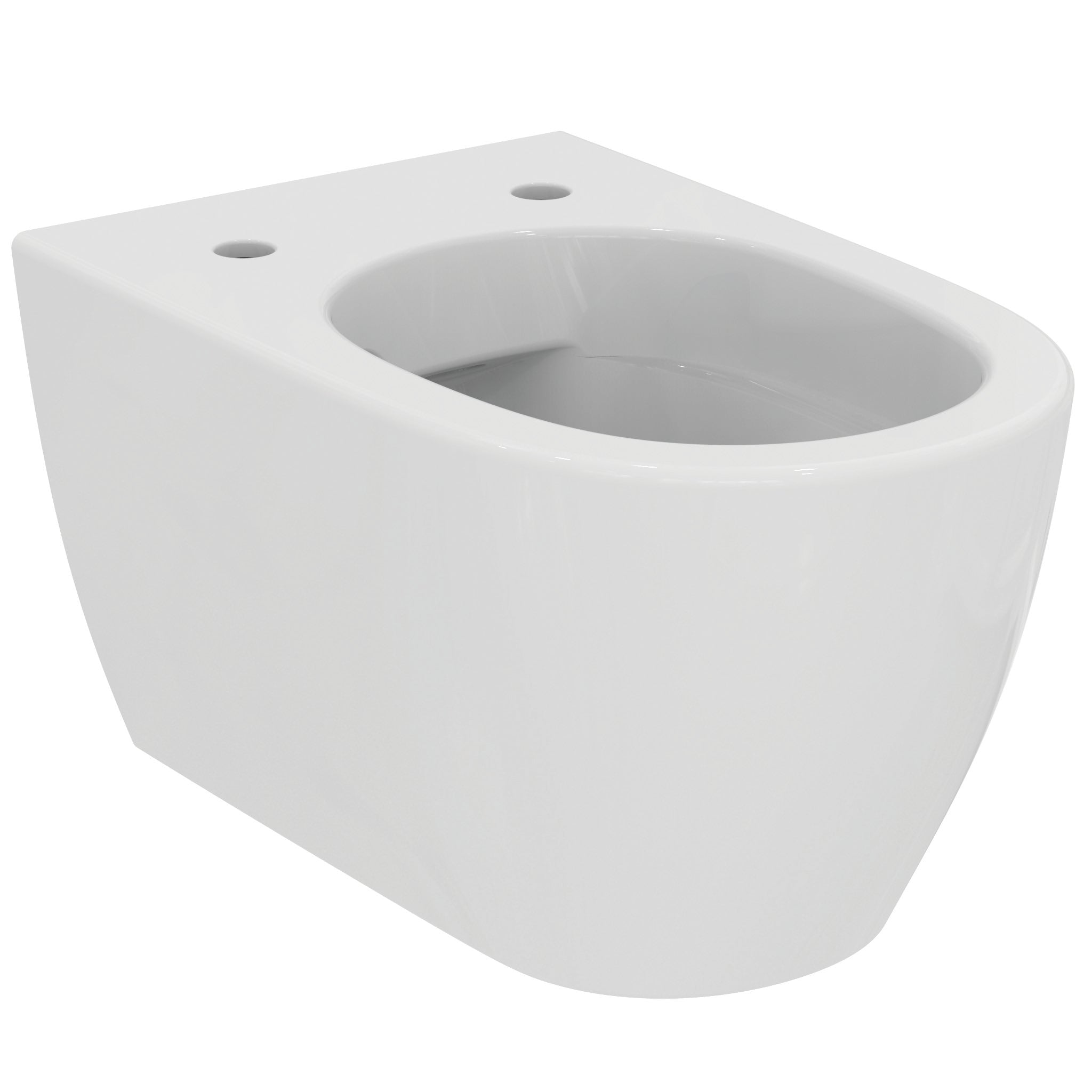 i.life O wall mounted wc pan with horizontal outlet and HydroTwist technology