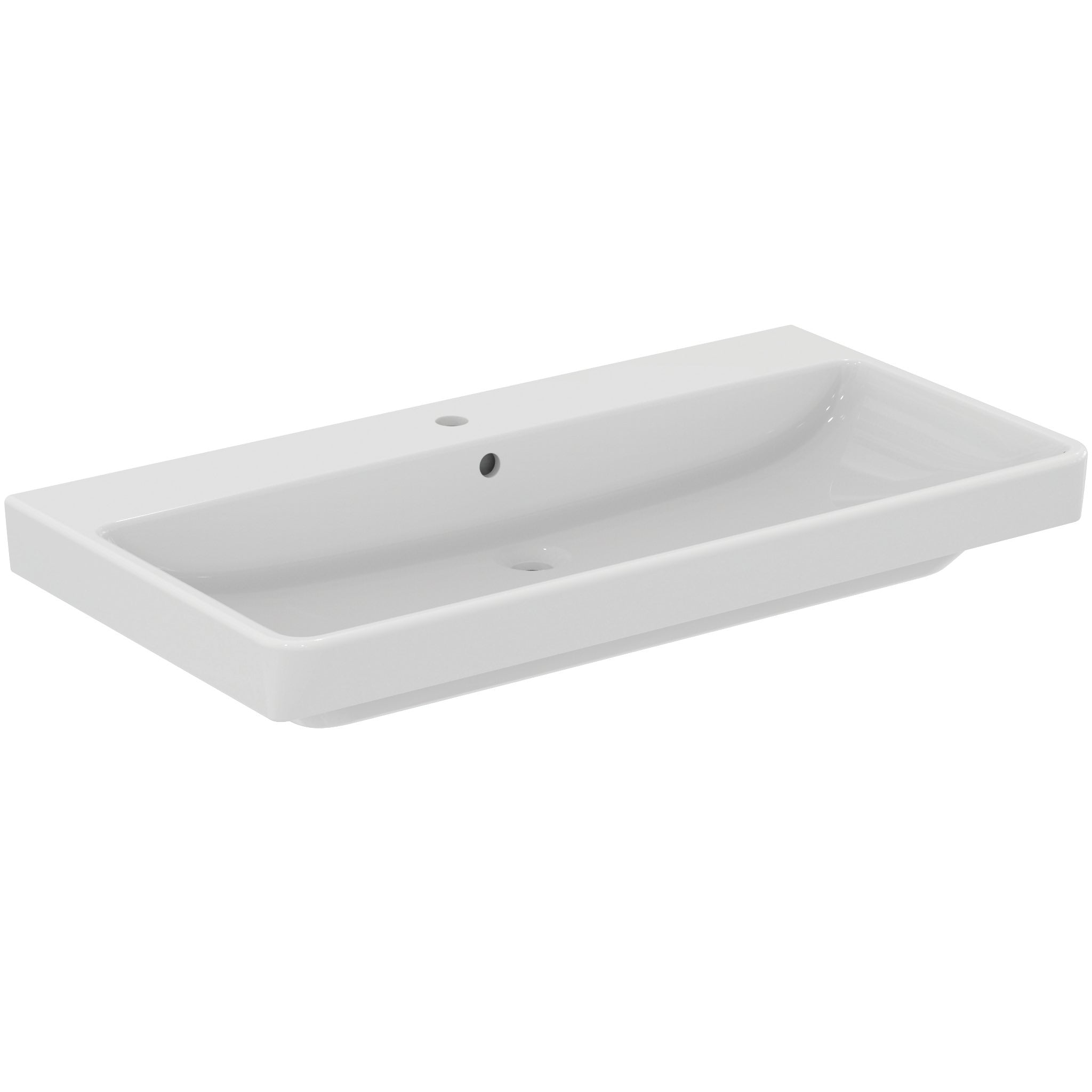 i.life B washbasin for use with pedestals or furniture