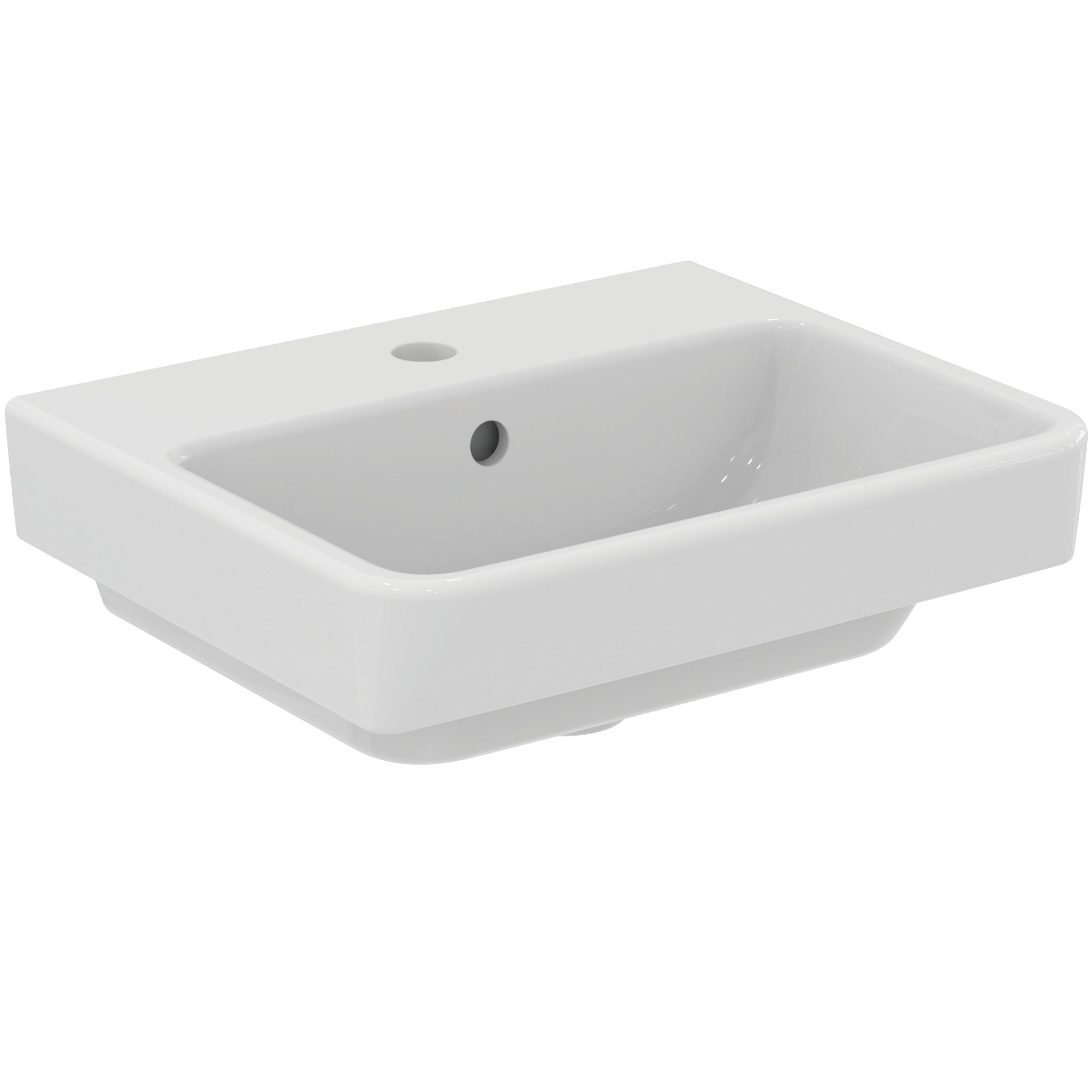 i.life B 45cm handrinse basin 1 taphole, for use with pedestals or furniture