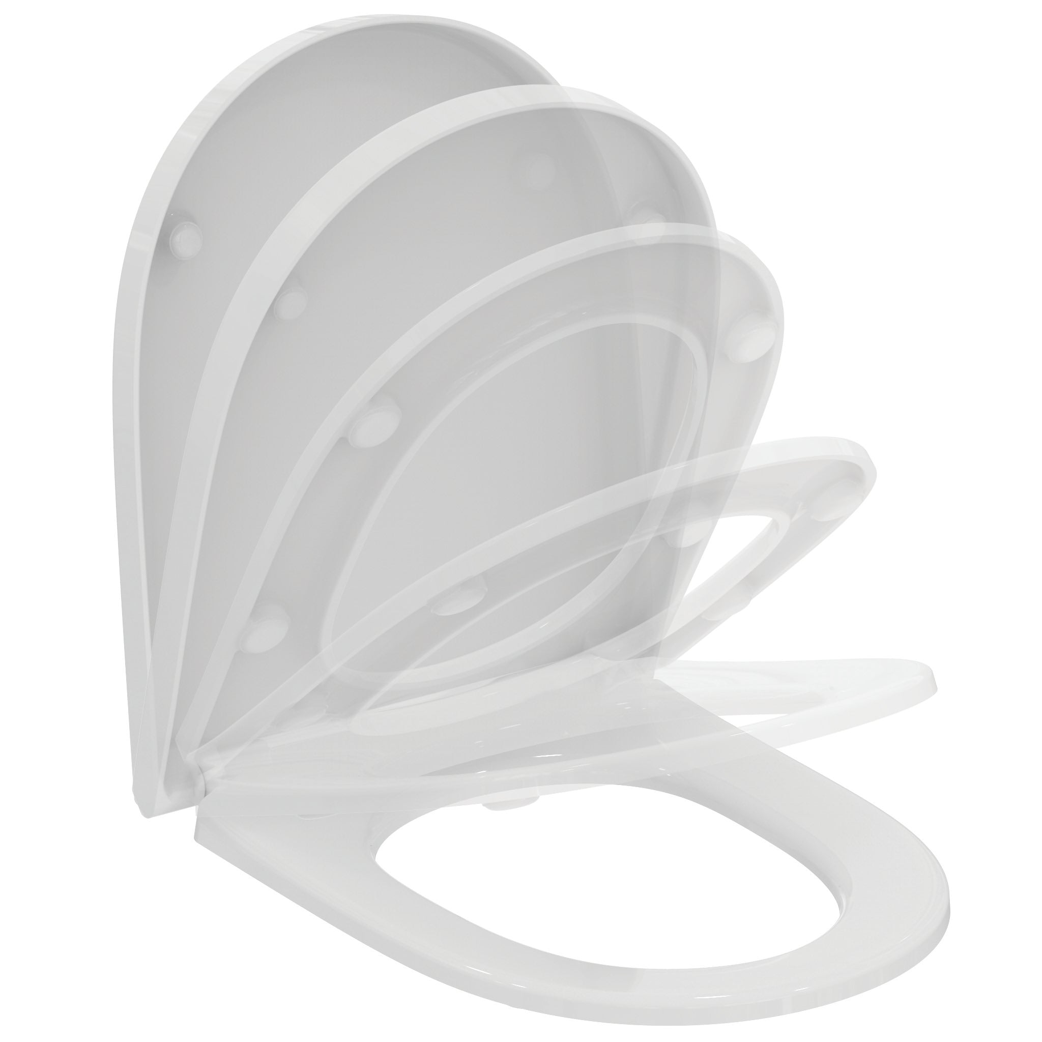 i.life O toilet seat and cover with quick release