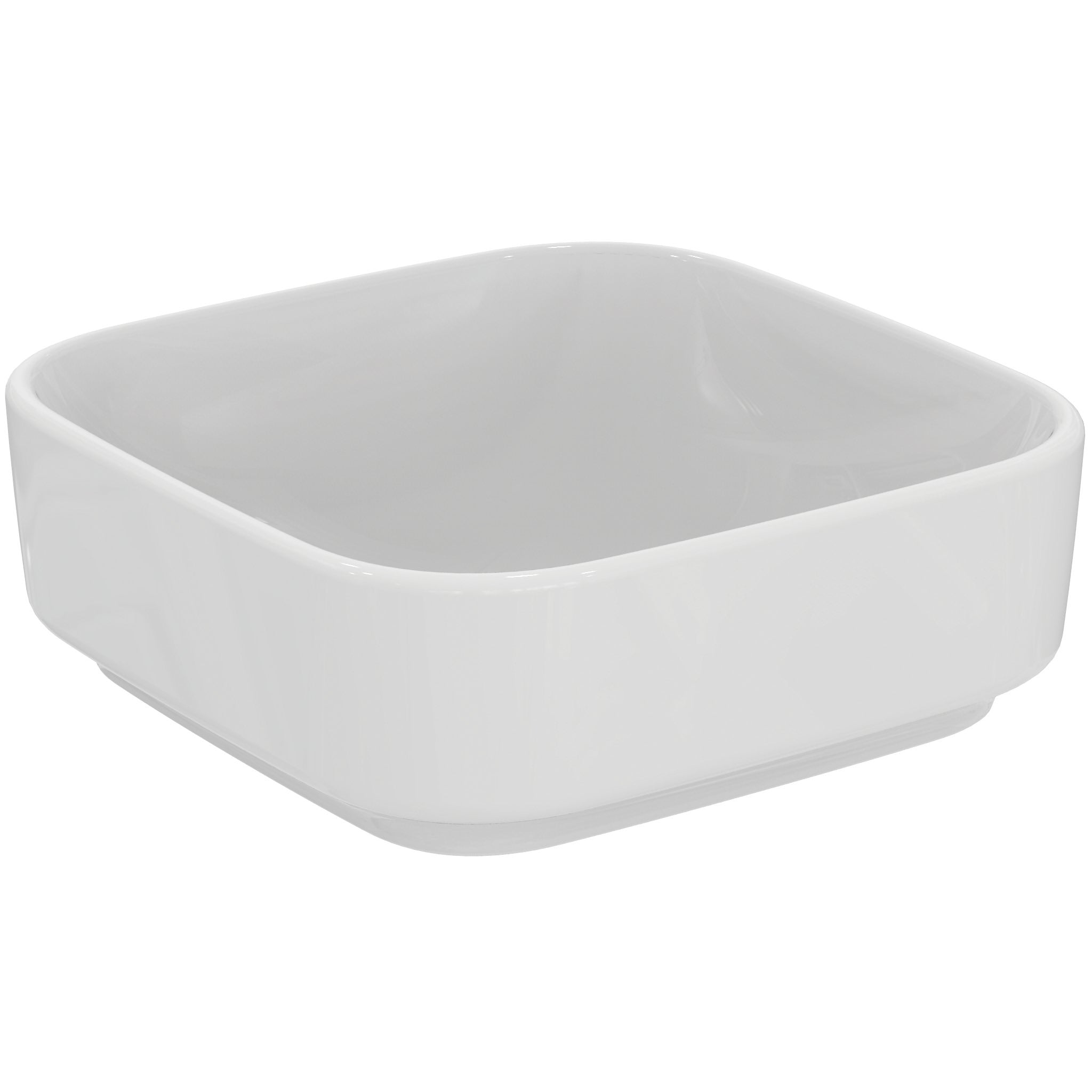 i.life B 38cm square vessel washbasin