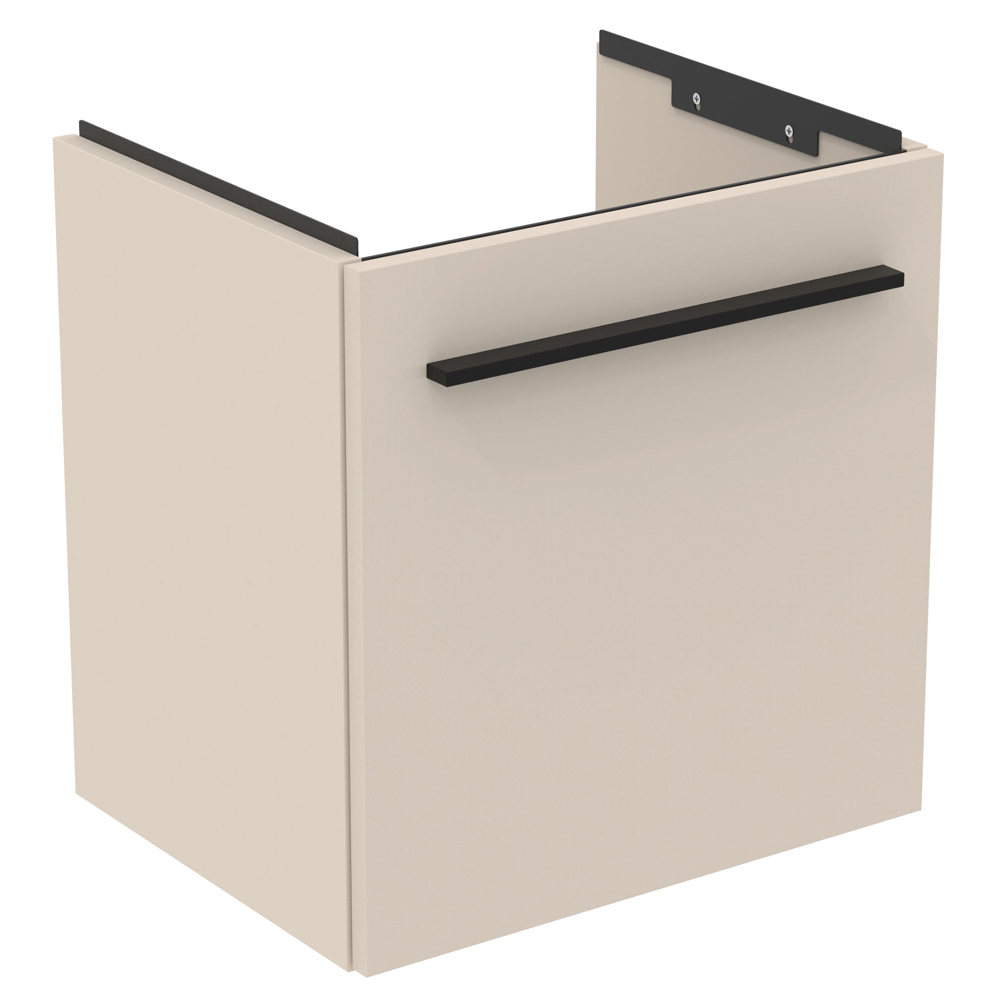 i.life S 45cm wall mounted washbasin unit with 1 drawer (seperate handle required)