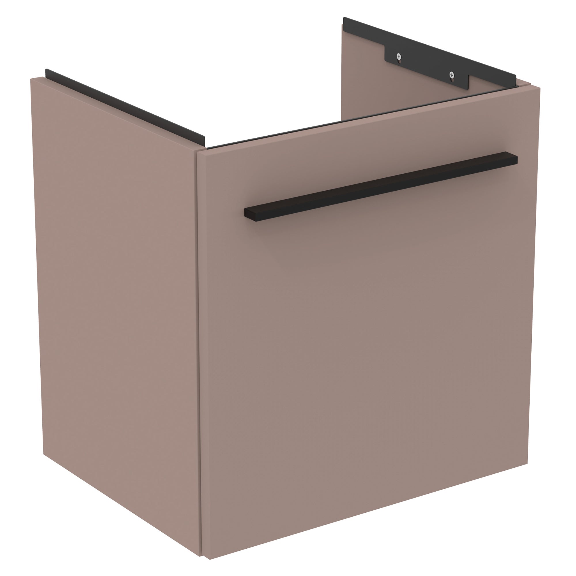 i.life S 45cm wall mounted washbasin unit with 1 drawer (seperate handle required)