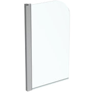 Connect 2 Angle Bath screen - clear glass