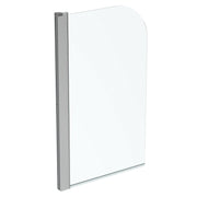 Connect 2 Radius Bath screen - clear glass