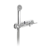 Trim Kit for Tablet Knurled Horizontal 3 Outlet 3 Handle Concealed Thermostatic Valve (TAB-028/3-CONC)