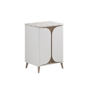 Crosswater Tambour 600mm Floor Standing Vanity With Doors with Worktop