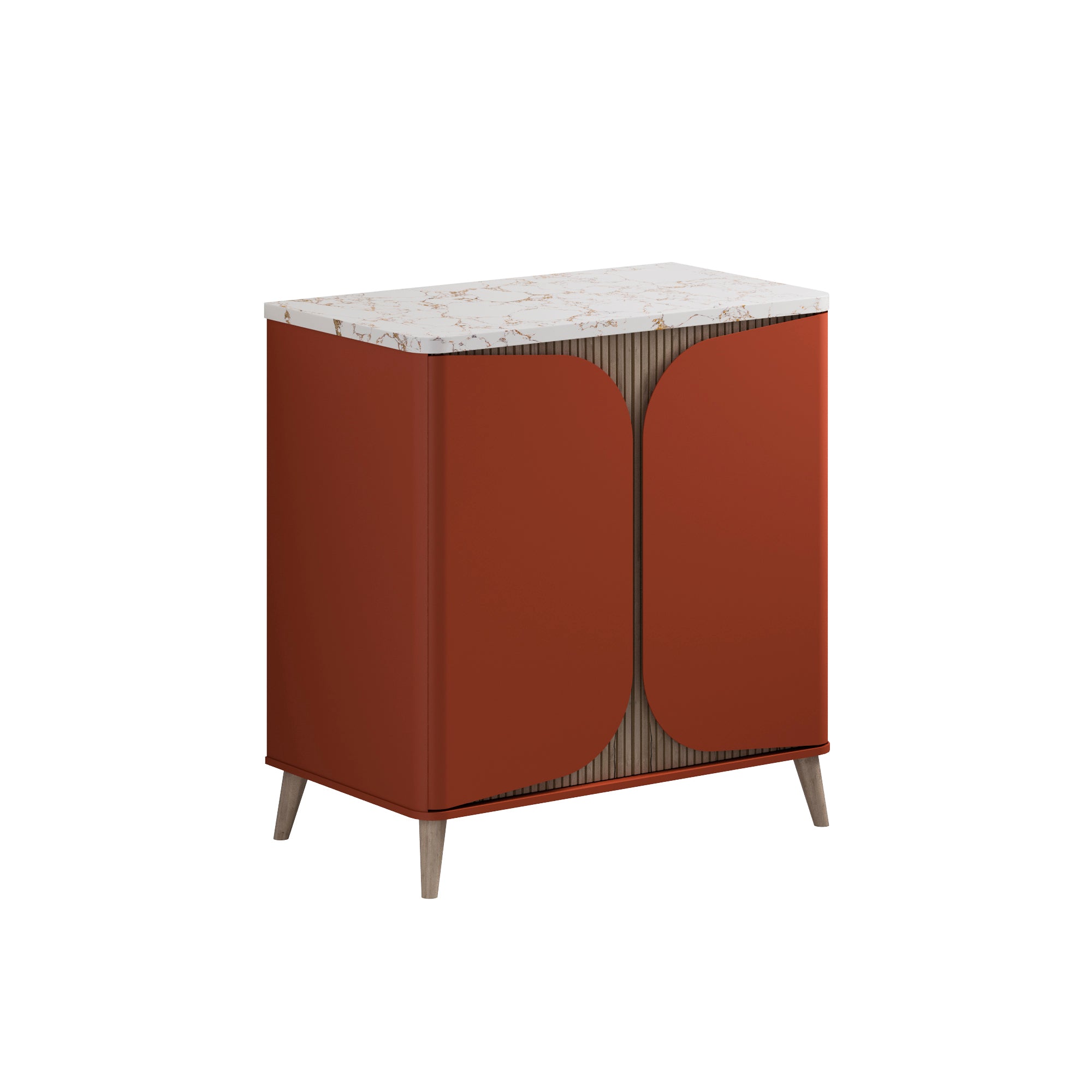 Tamobour Floorstanding Vanity With Doors