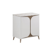 Crosswater Tambour 800mm Floor Standing Vanity With Doors with Worktop