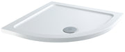 Elements ABS Stone Shower Tray 550 Radius Quad