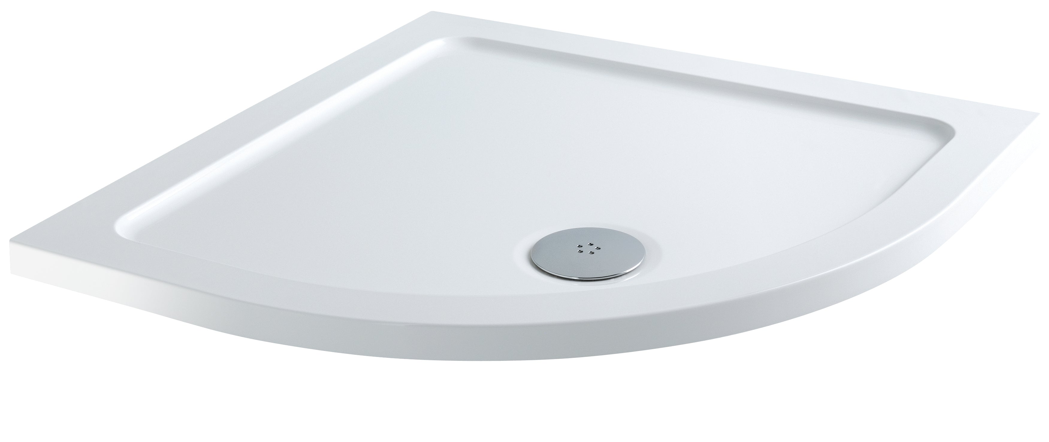 Elements ABS Stone Shower Tray 550 Radius Quad
