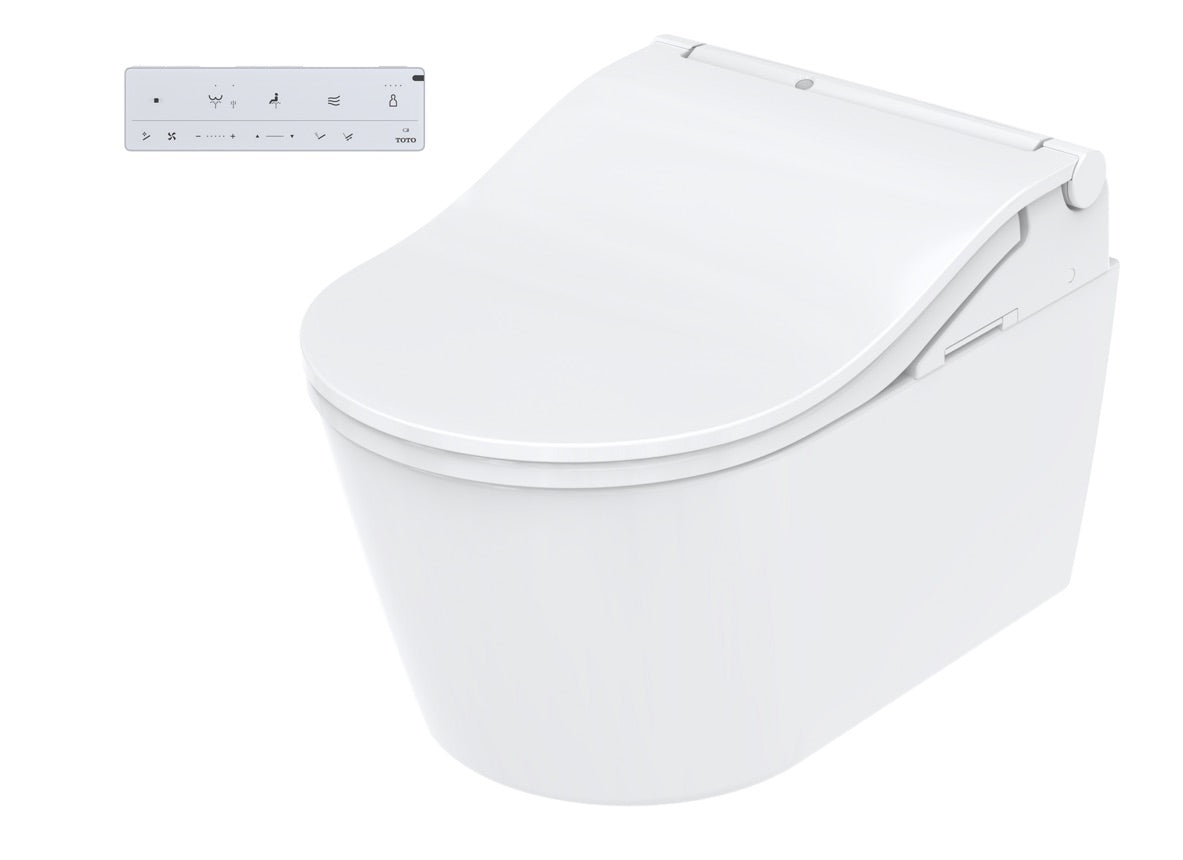 TOTO WASHLET RW WITH WHITE TRIM (SEAT ONLY)