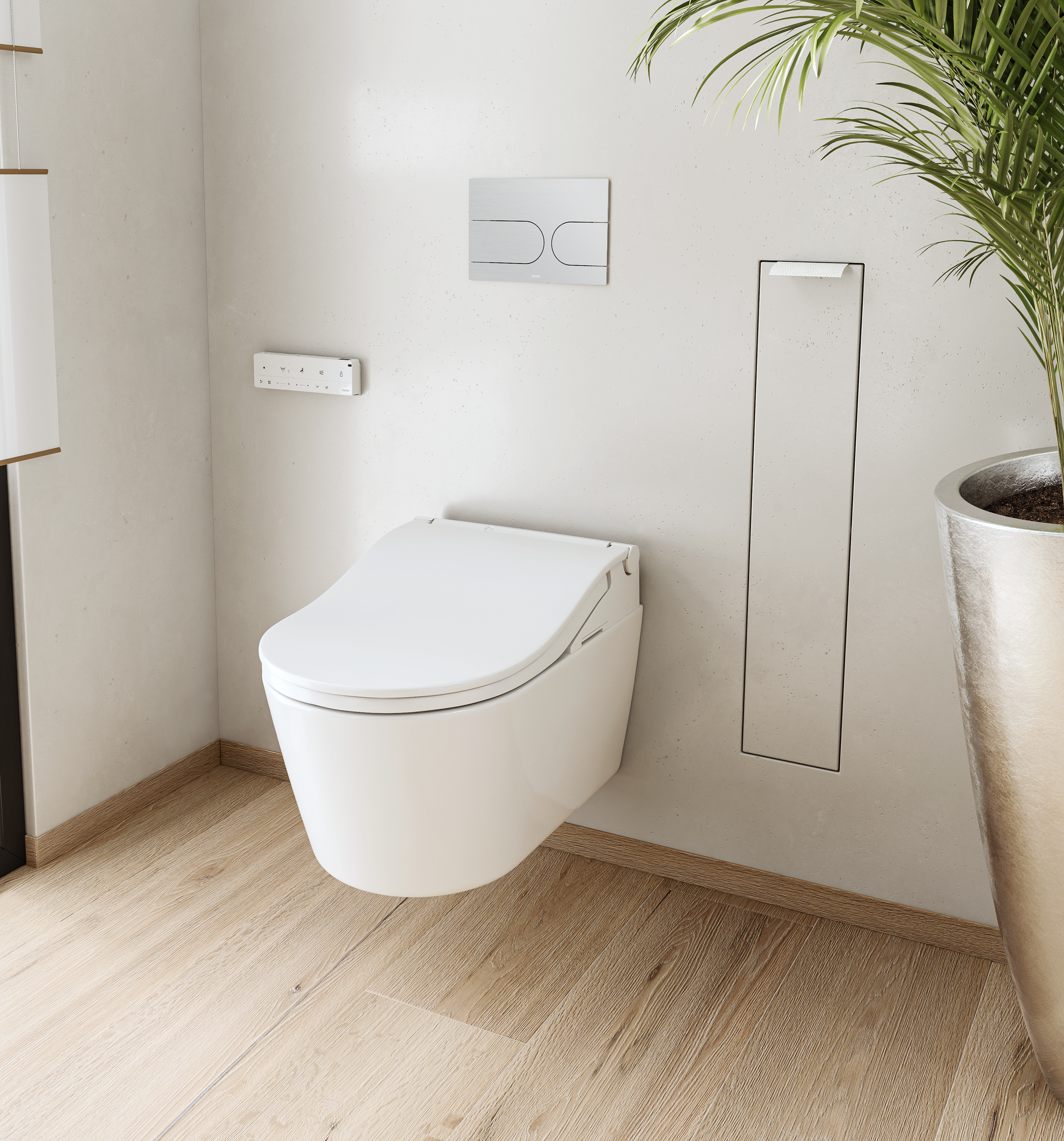 TOTO RP WALL HUNG WASHLET WC PAN