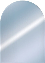 Euroshowers round top bevelled mirror - 40cm x