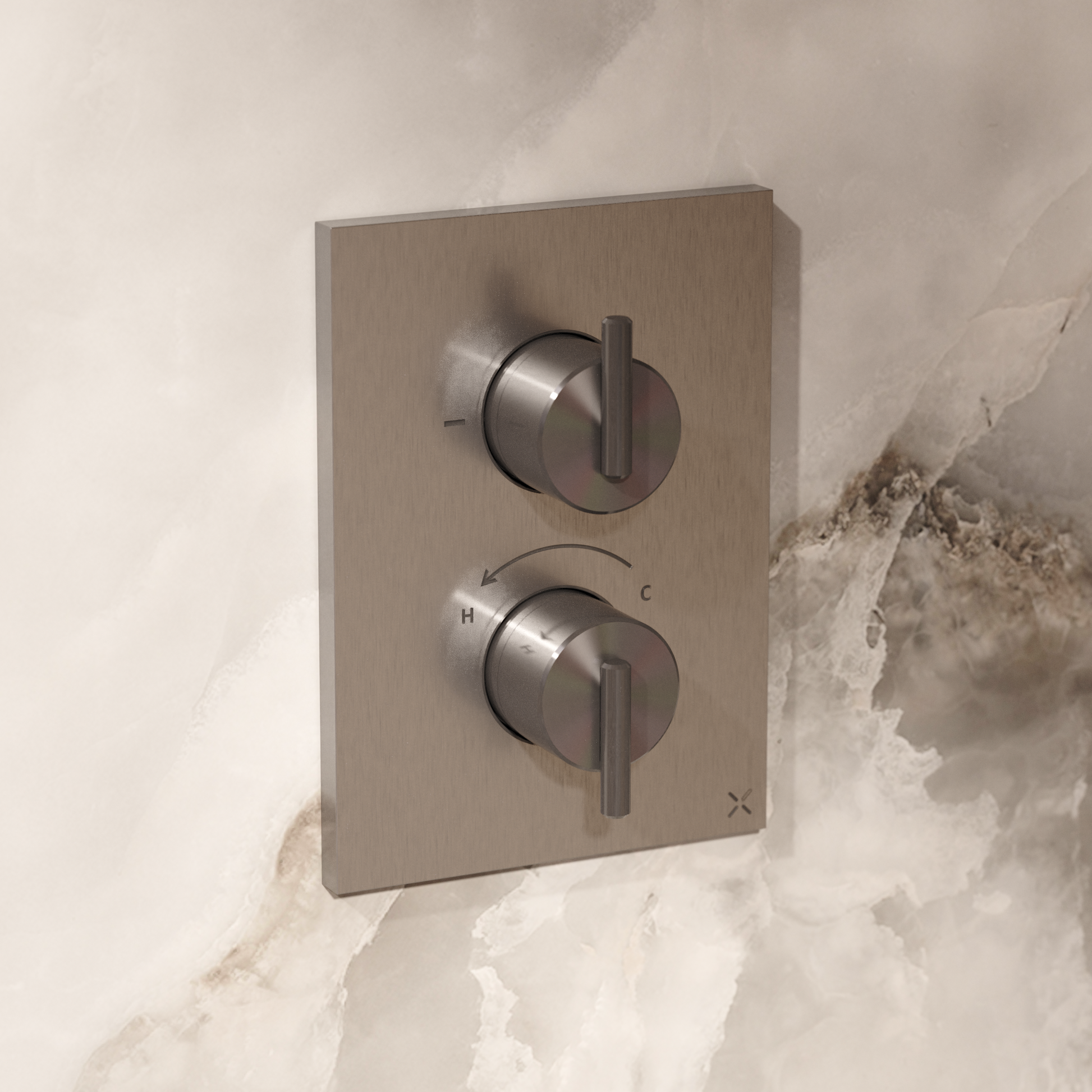 Crossbox 3ONE6 Lever 1 Outlet Trim & Levers