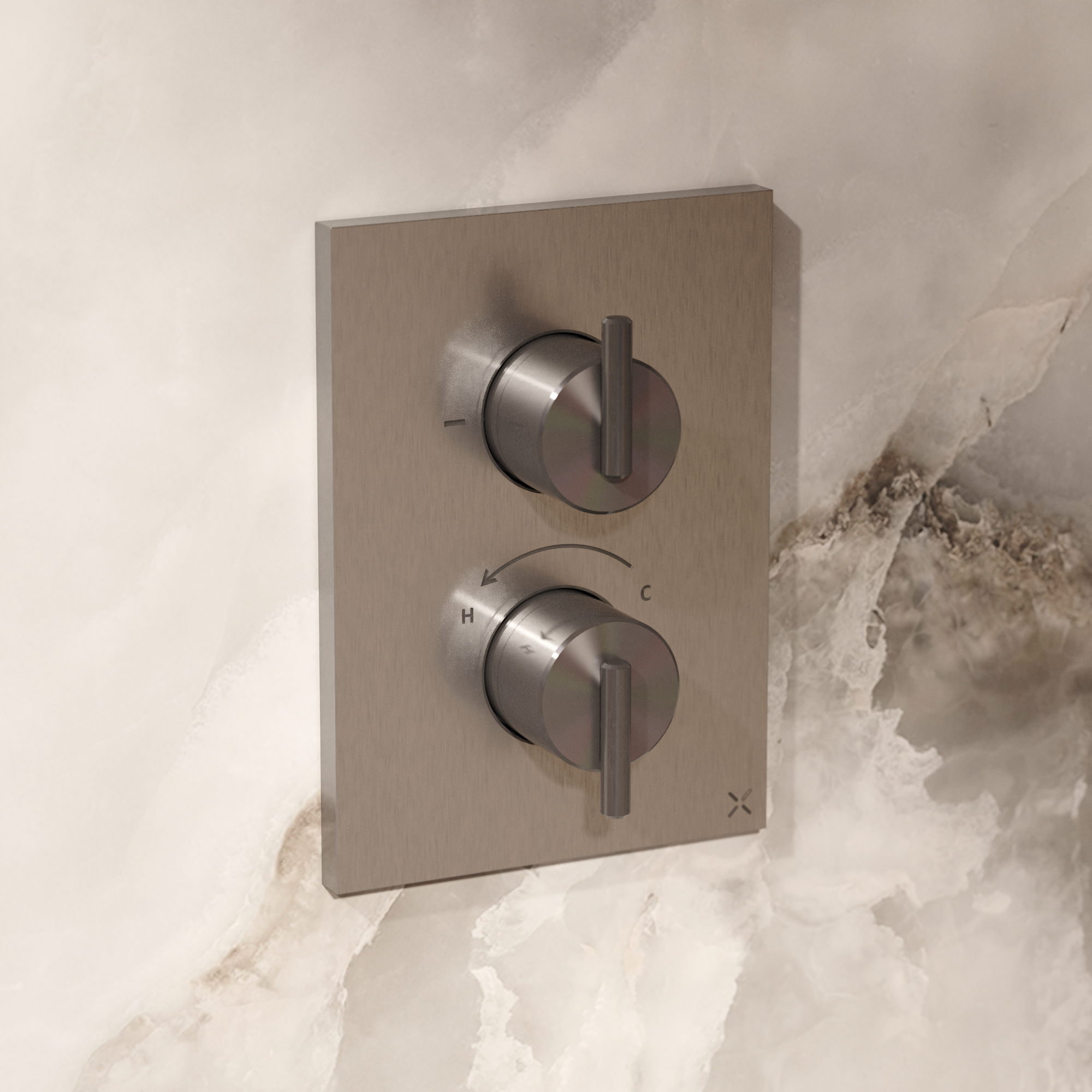 Crossbox 3ONE6 Lever 1 Outlet Trim & Levers