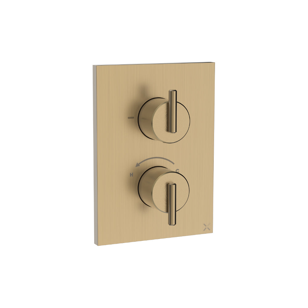 Crossbox 3ONE6 Lever 2 Outlet Trim & Levers