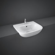 RAK Tonique Semi Recessed Basin 1th