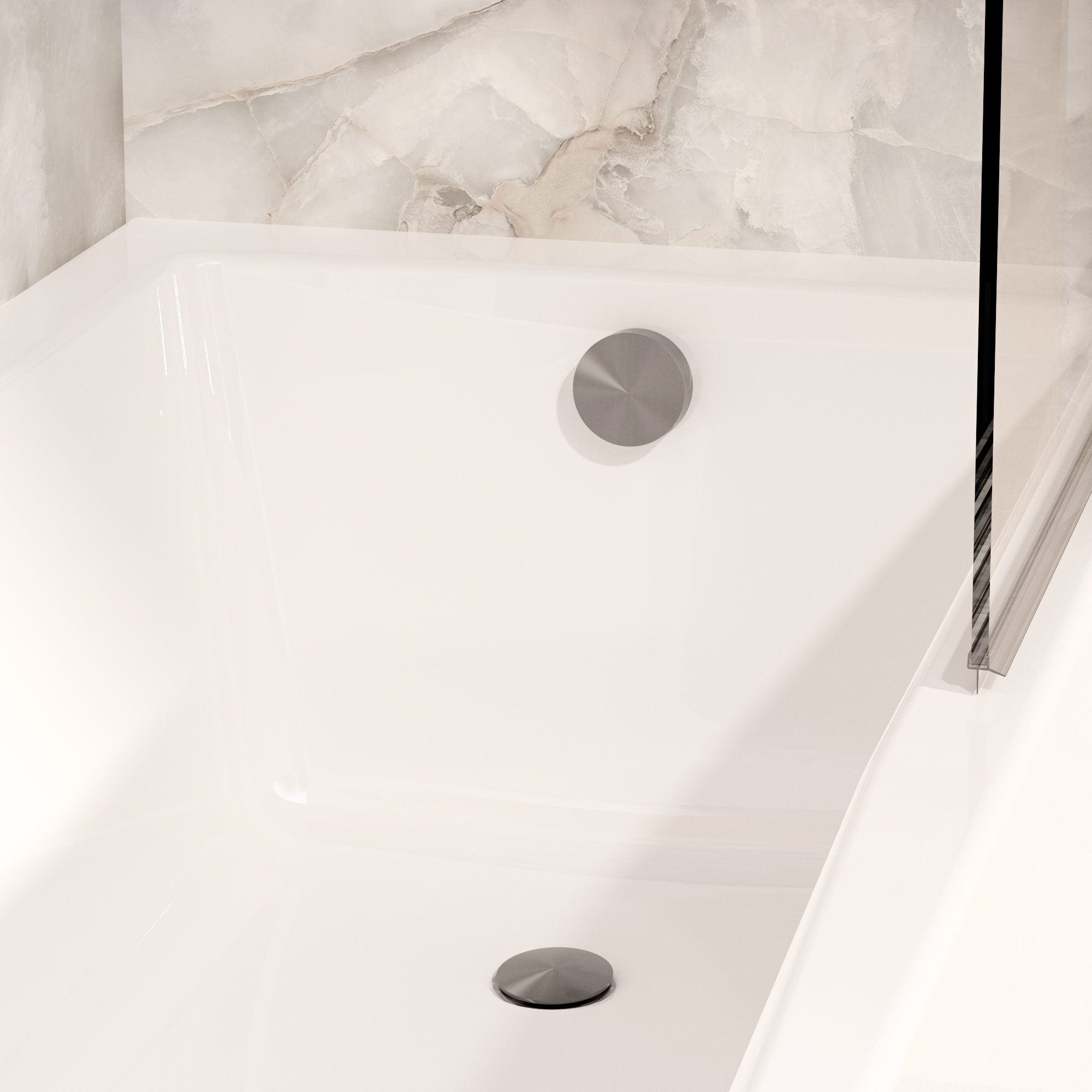 3ONE6 Bath Filler With Click Clack Waste Extended