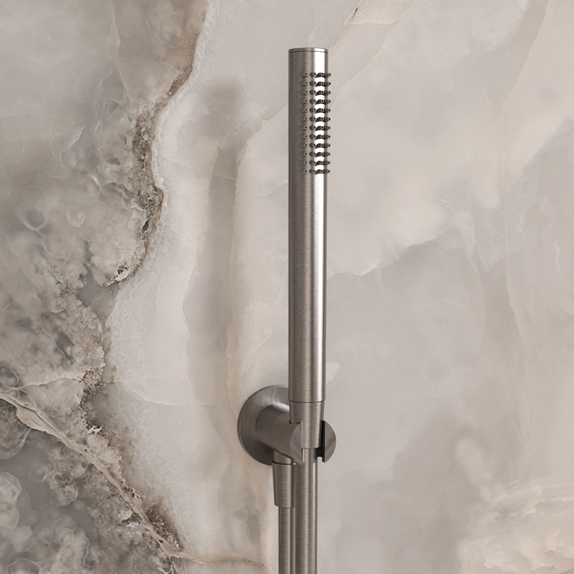 3ONE6 Design Shower Handset, Hose & Wall Outlet