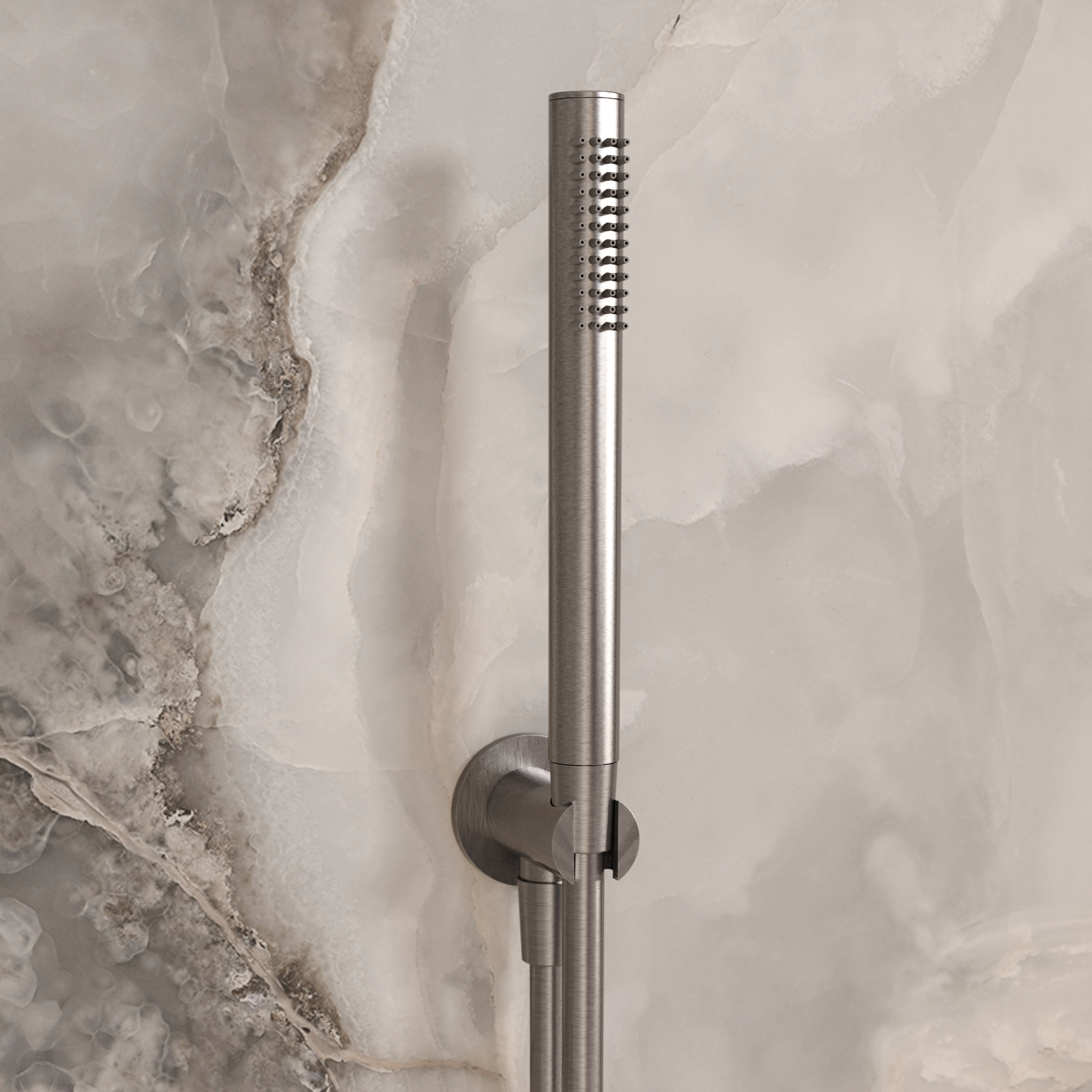 3ONE6 Design Shower Handset, Hose & Wall Outlet