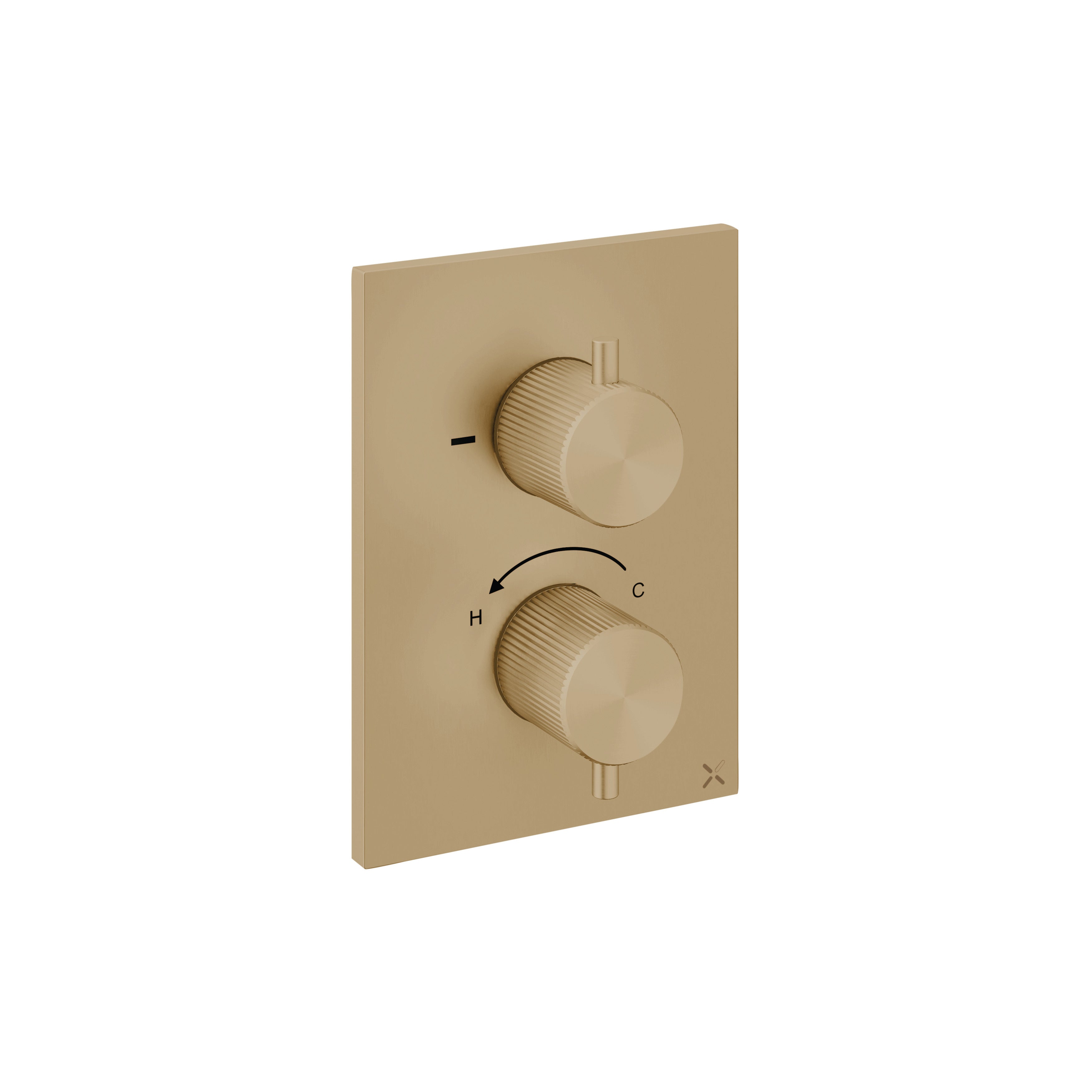 Crossbox 3ONE6 1 Outlet Trim & Levers