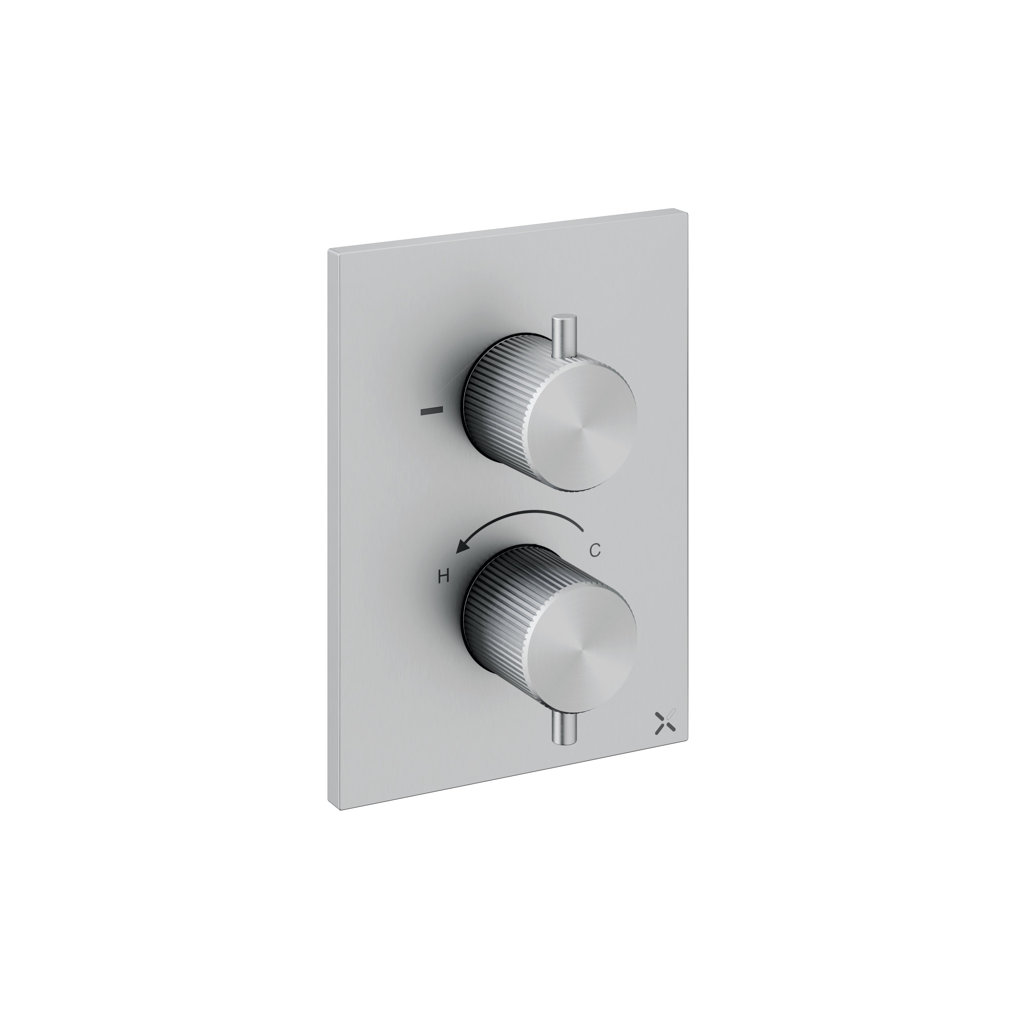 Crossbox 3ONE6 2 Outlet Trim & Levers