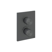 Crossbox 3ONE6 3 Outlet Trim & Levers Stainless