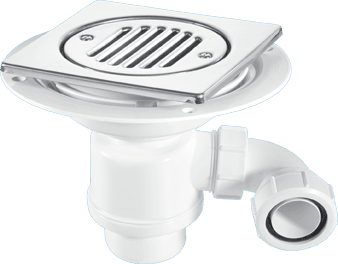 50mm Water Seal Resealing Trap for Tiled or Stone Floors