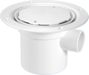 50mm Water Seal Gully with Vertical Outlet and Side Inlet for Sheet Flooring