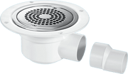 50mm Water Seal Gully with Horizontal Outlet for Sheet Flooring
