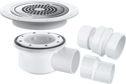 Two-Piece 50mm Water Seal Gully for Sheet Flooring