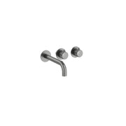 Crosswater Module 3ONE6 3 Outlet Shower Valve & 2 Handle Trimset with Bath Spout Stainless