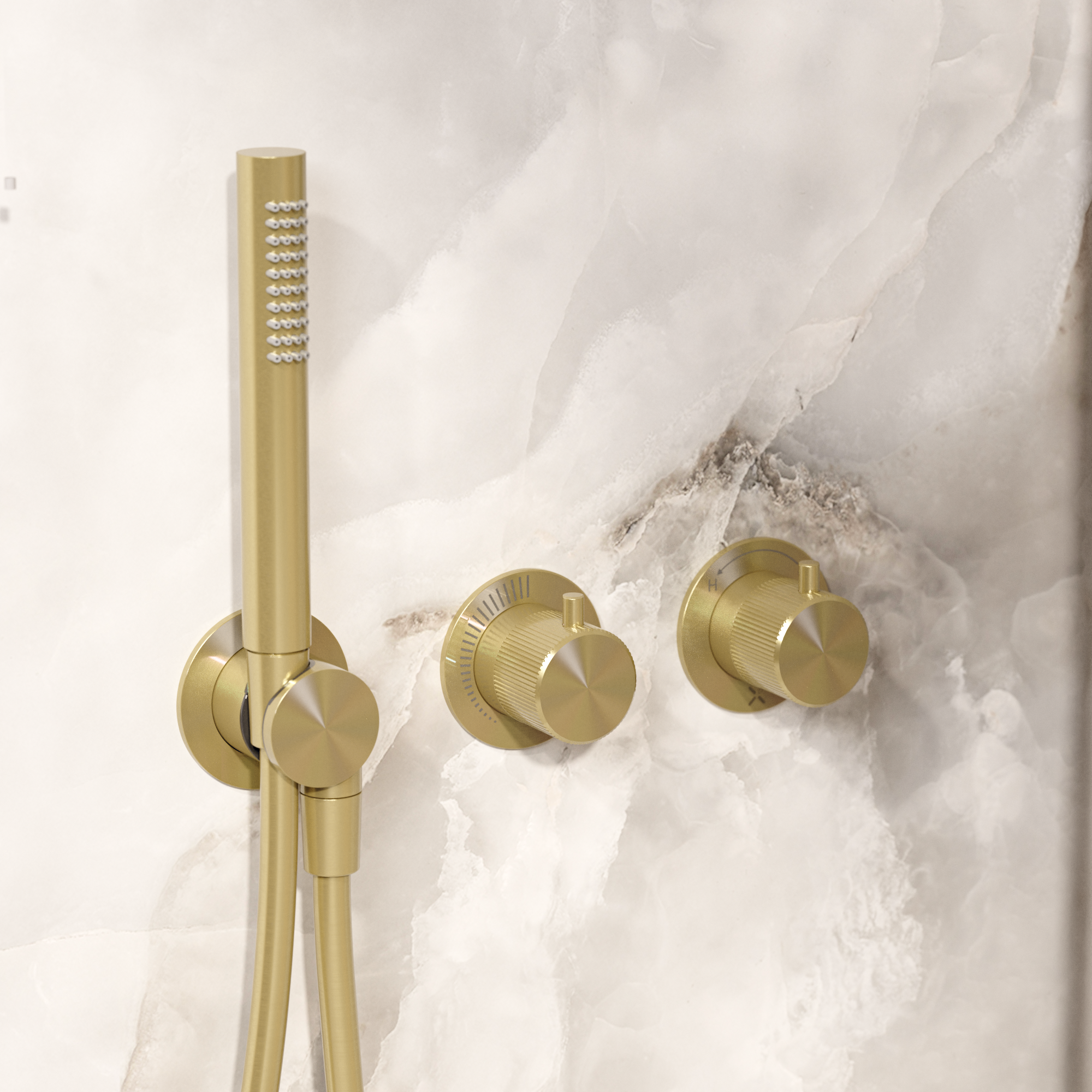 Module 3ONE6 2 Control Trimset With Handshower