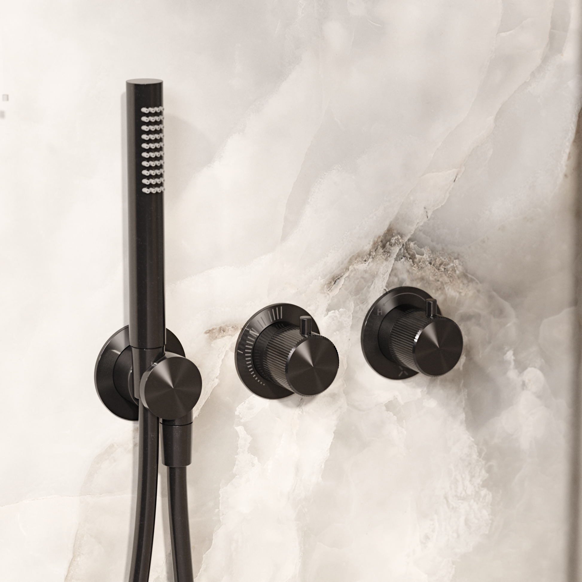 Module 3ONE6 2 Control Trimset With Handshower Stainless