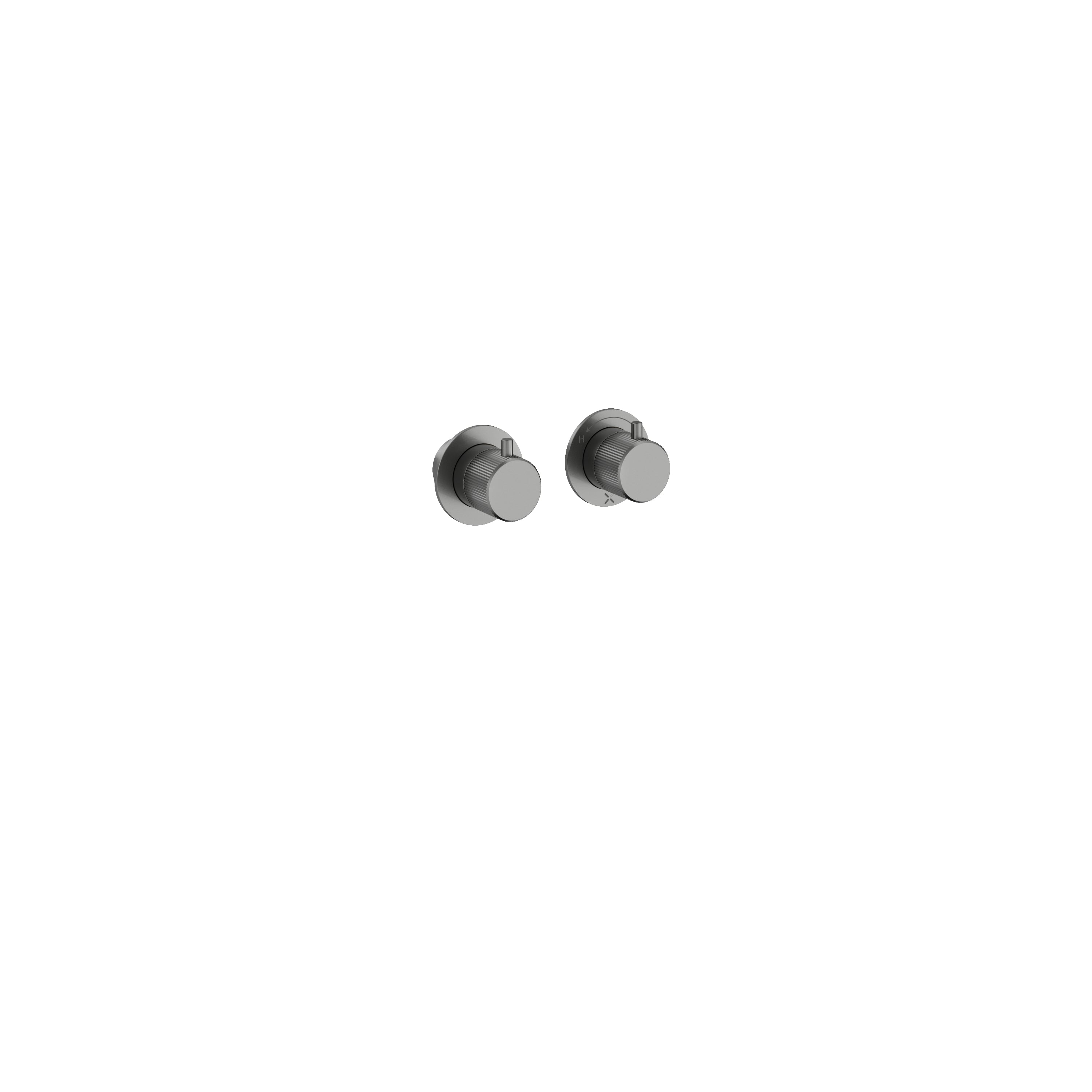 Module 3ONE6 2 Control Diverter Trimset Stainless