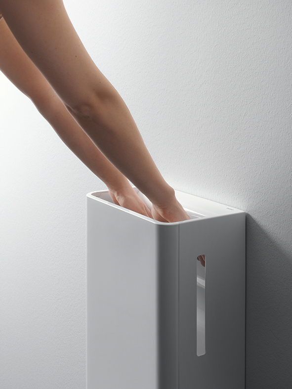TOTO PUBLIC HAND DRIER WHITE