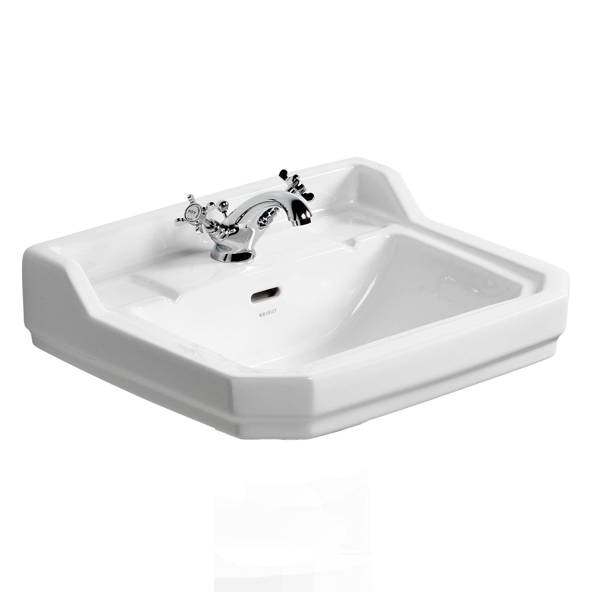 Waverley 56cm pedestal basin
