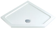 Elements ABS Low Profile Pentangle Shower Tray