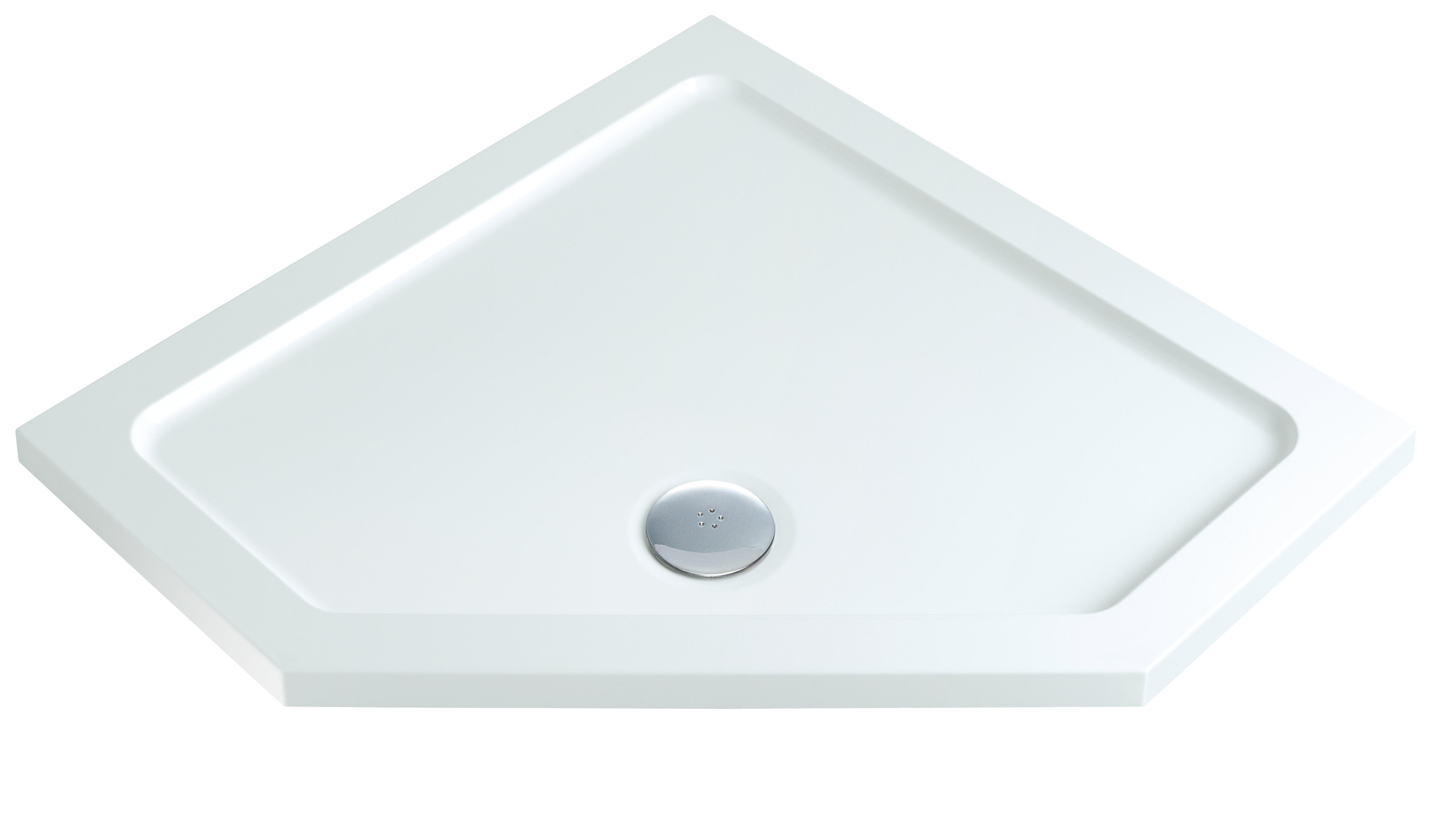 Elements ABS Low Profile Pentangle Shower Tray
