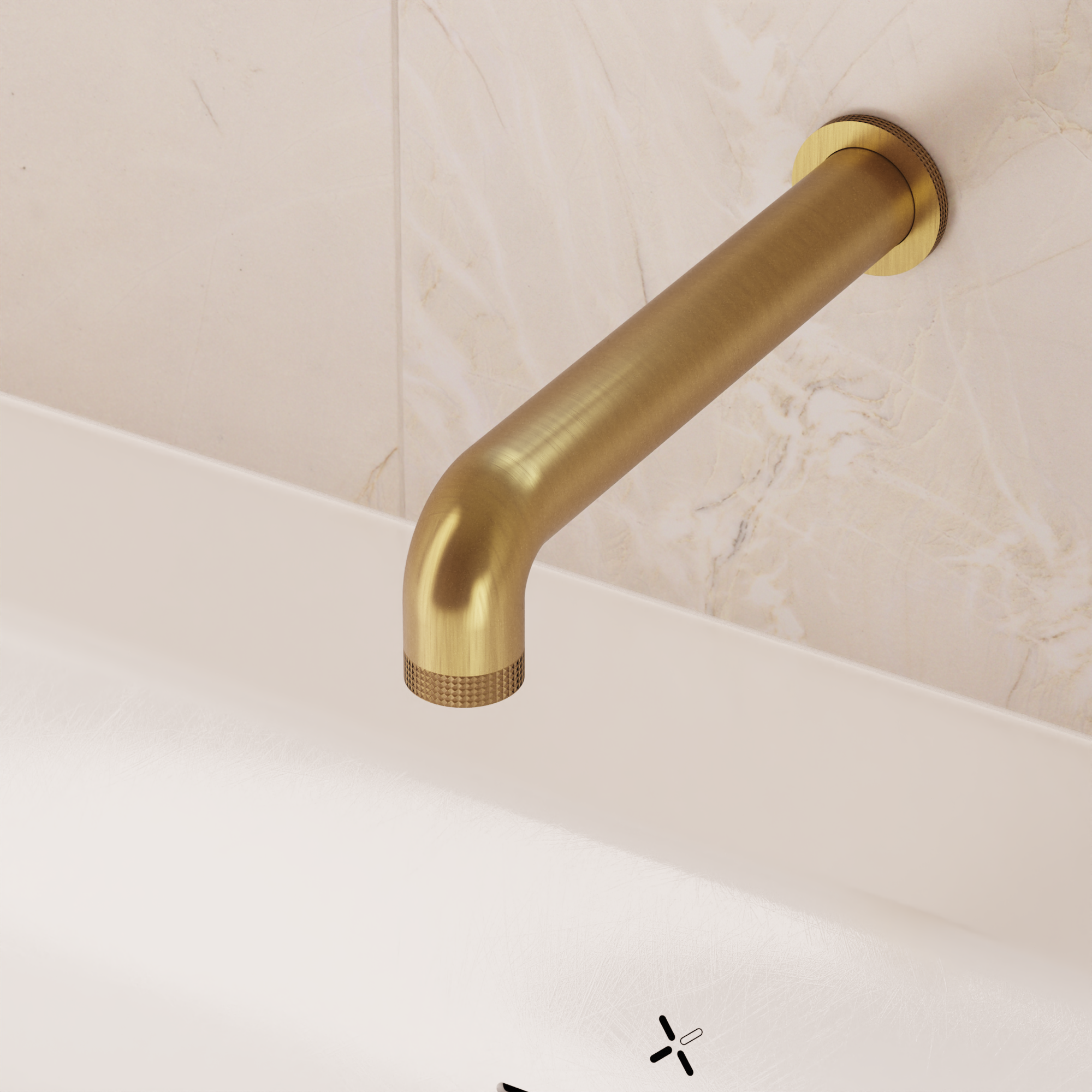 Union Bath Spout 247mm