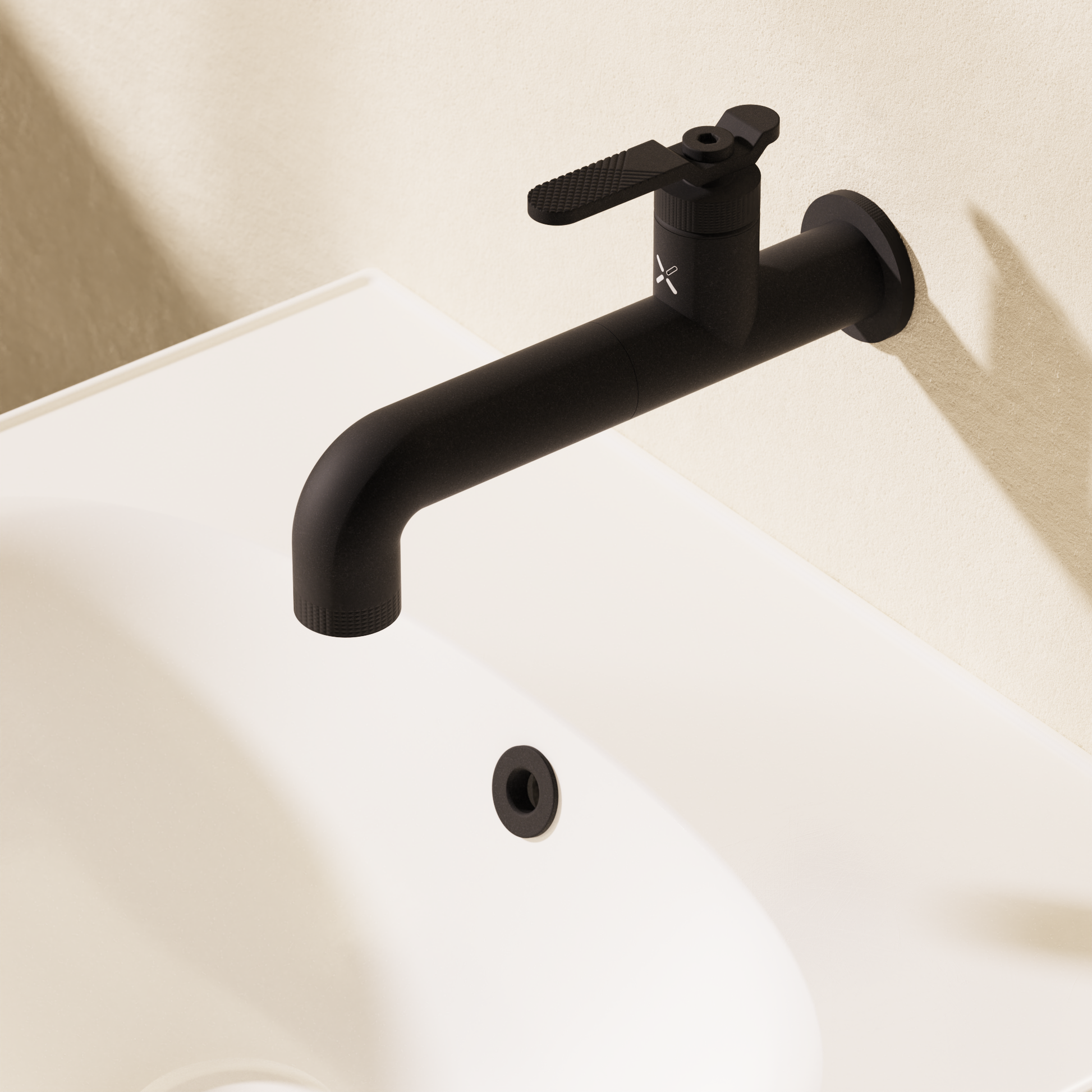 Union Single Hole Wall Mounted Set