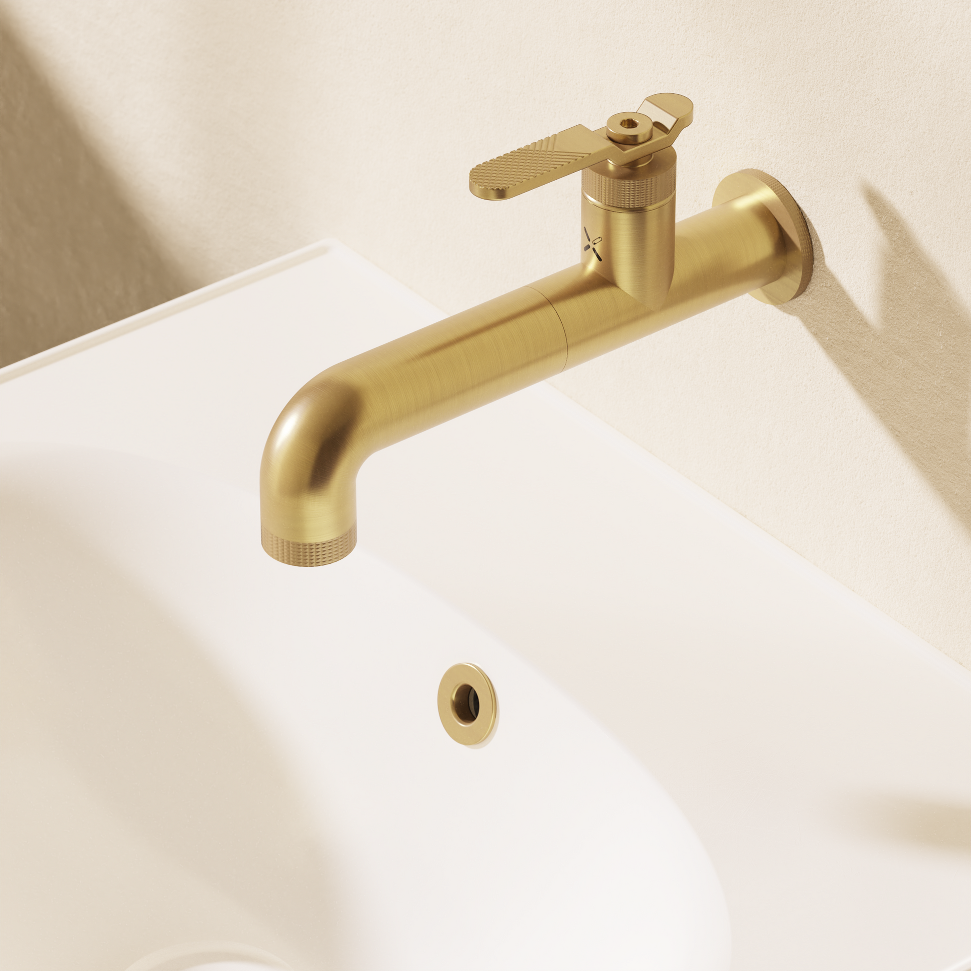 Union Single Hole Wall Mounted Set