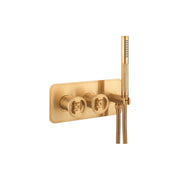Union 2 Handle Trimset Union Brass with Handset & Hose - must be paired with WLBP1501R+