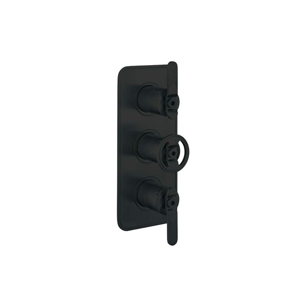Union 3 Handle Trimset Matt Black Lever - must be paired with WLBP2000R+ or WLBP3000R+