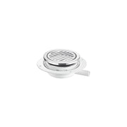Untrapped Gully with 22mm Horizontal Plain Outlet with round tile for use with pumped waste