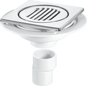 Untrapped Gully with Vertical Outlet for Tiled or Stone Floors