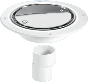 Untrapped Gully with Vertical Outlet for Sheet Flooring